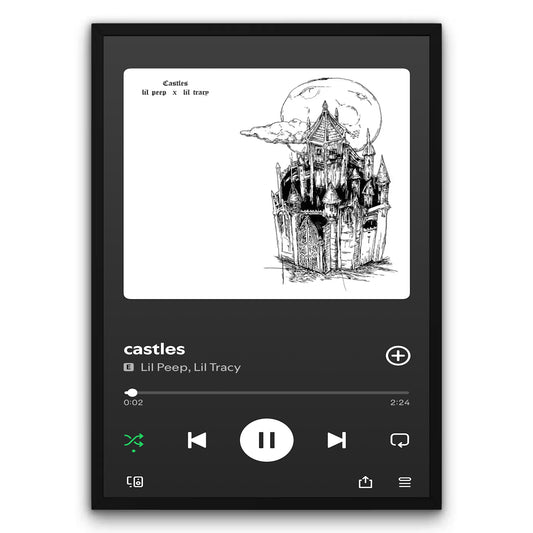 Lil Peep - Castles Plakat
