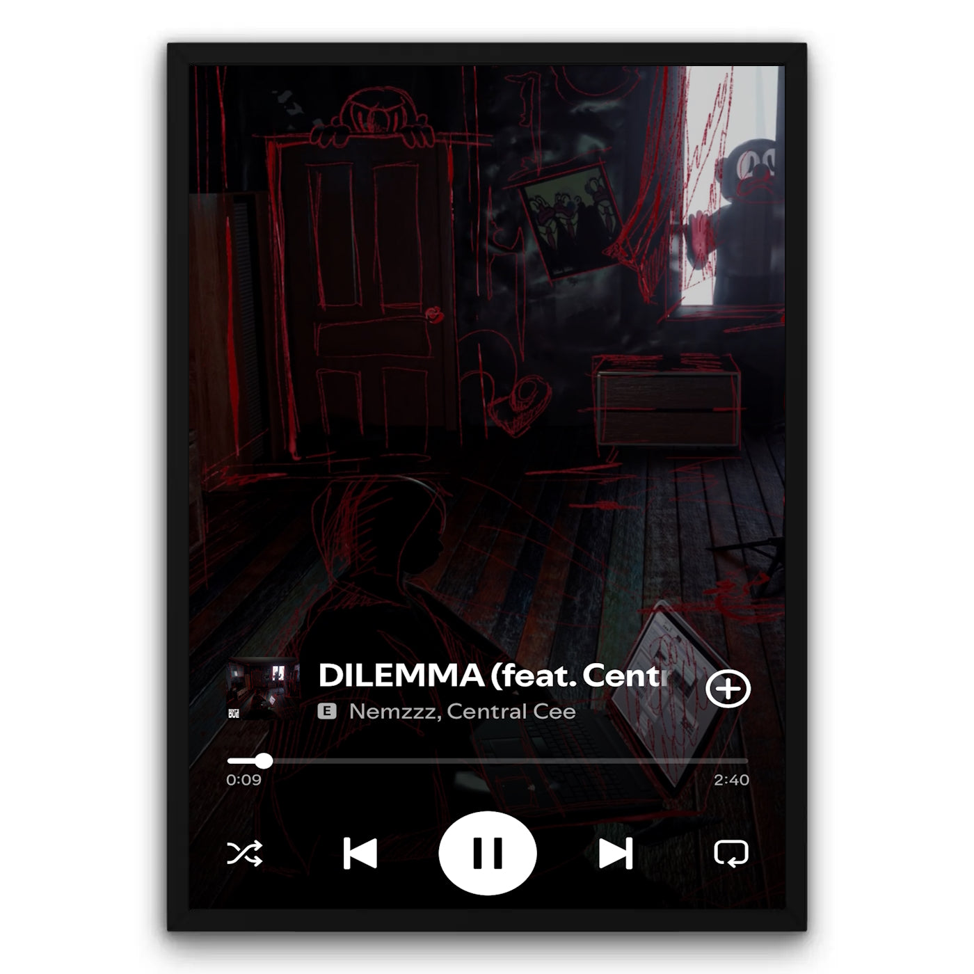 Central Cee - Dilemma Plakat