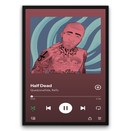 Quebo - Half Dead Plakat