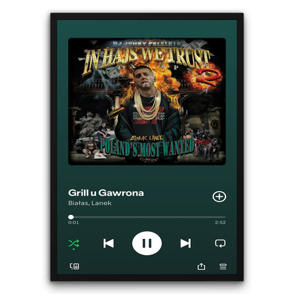 Białas - Grill u Gawrona Plakat