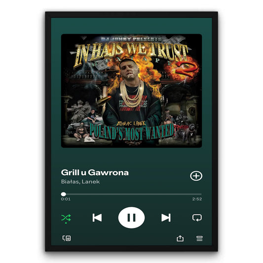 Białas - Grill u Gawrona Plakat