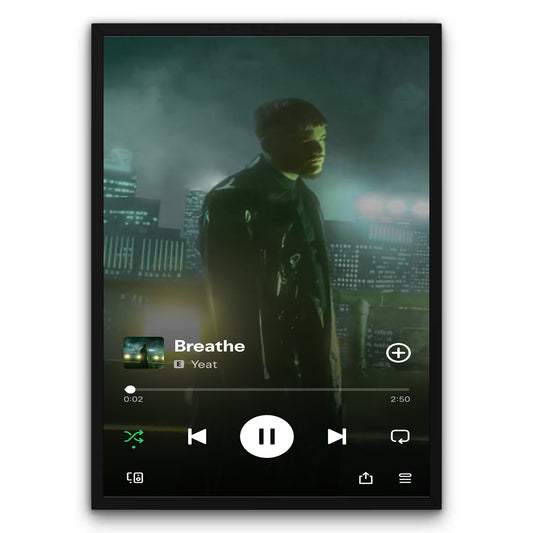 Yeat - Breathe Plakat