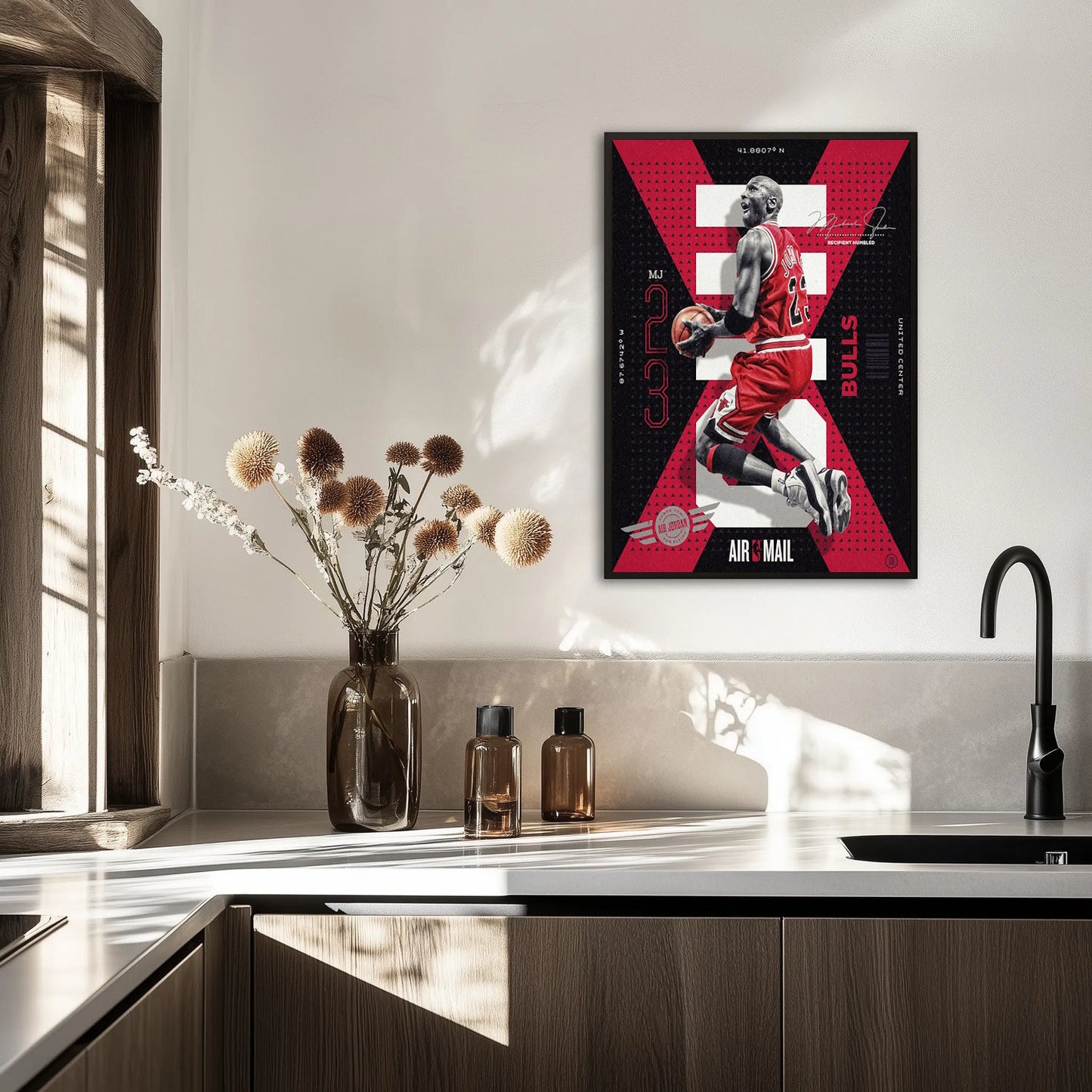 Michael Jordan Plakat