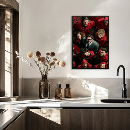 Dom z Papieru Plakat
