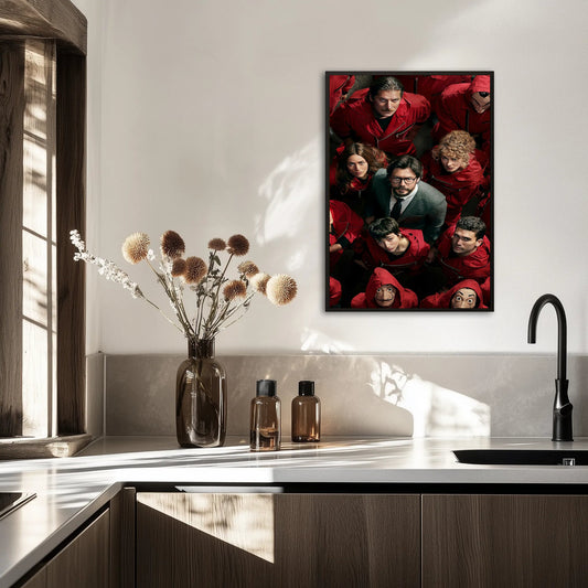 Dom z Papieru Plakat