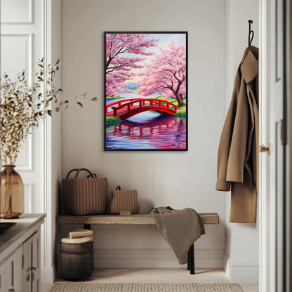 Czerwony Most Zen Plakat