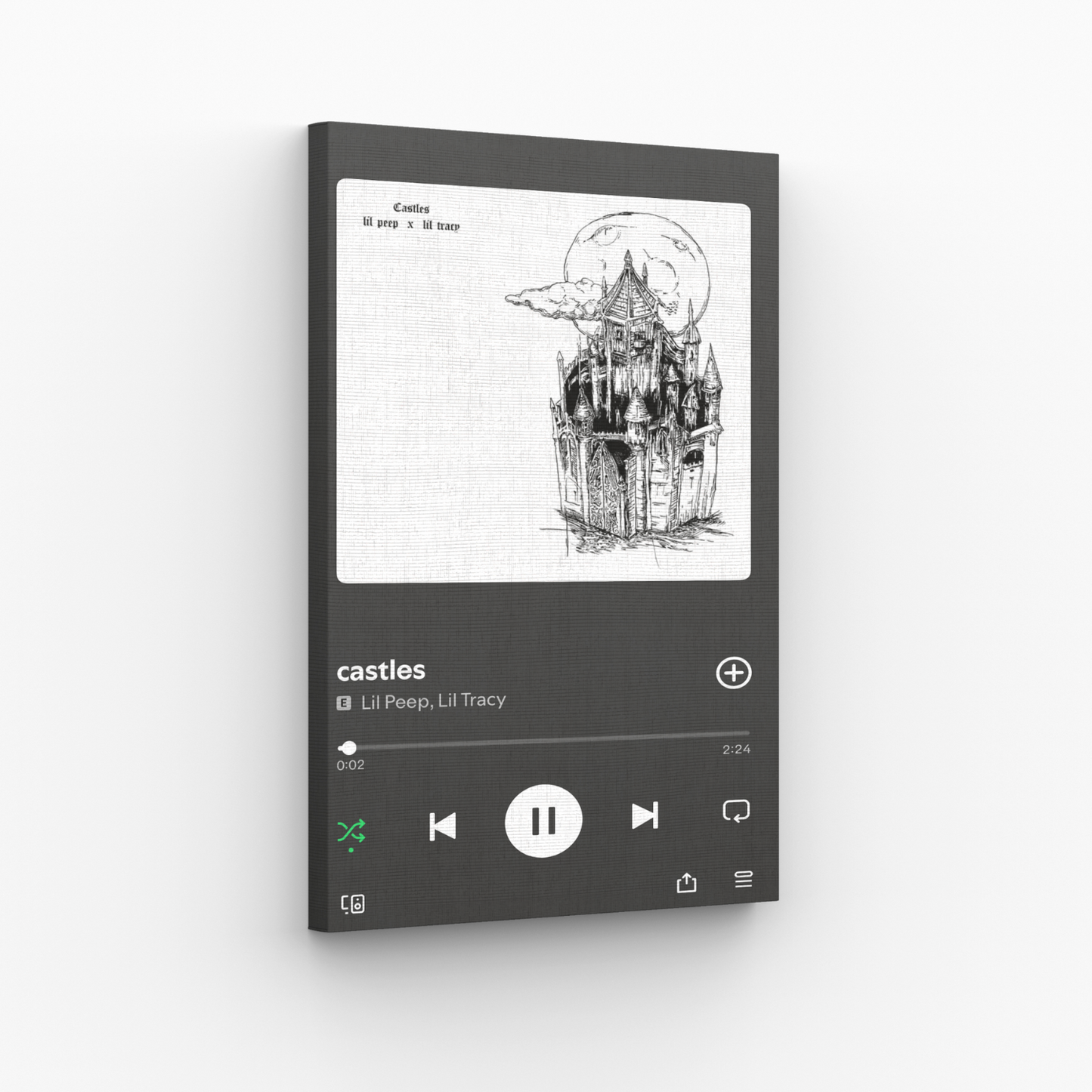 Lil Peep - Castles Obraz