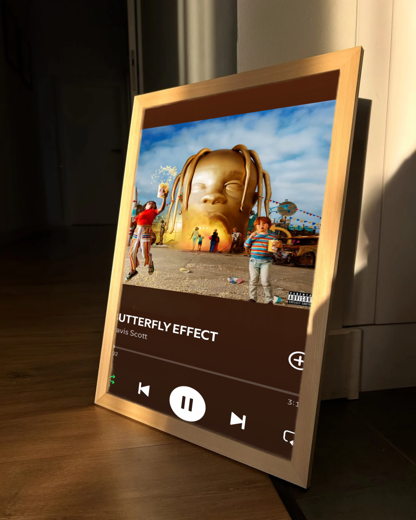 Travis Scott - Butterfly Effect Plakat
