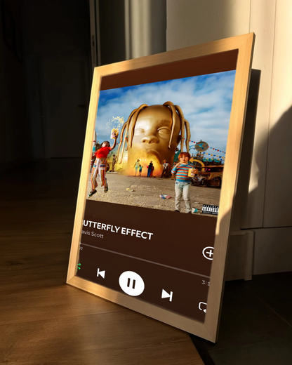 Travis Scott - Butterfly Effect Plakat