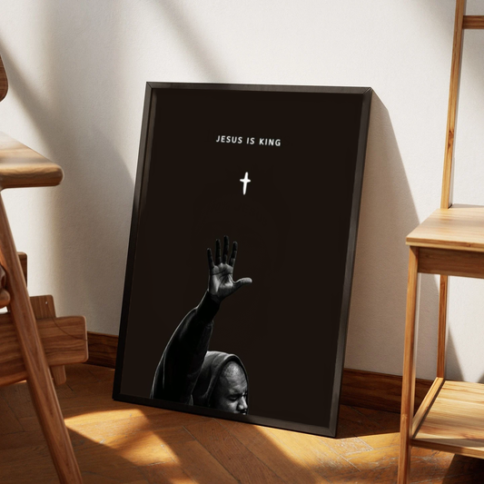 Jesus is King Plakat