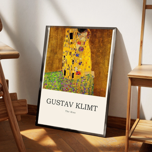 Gustav Klimt - The Kiss Plakat