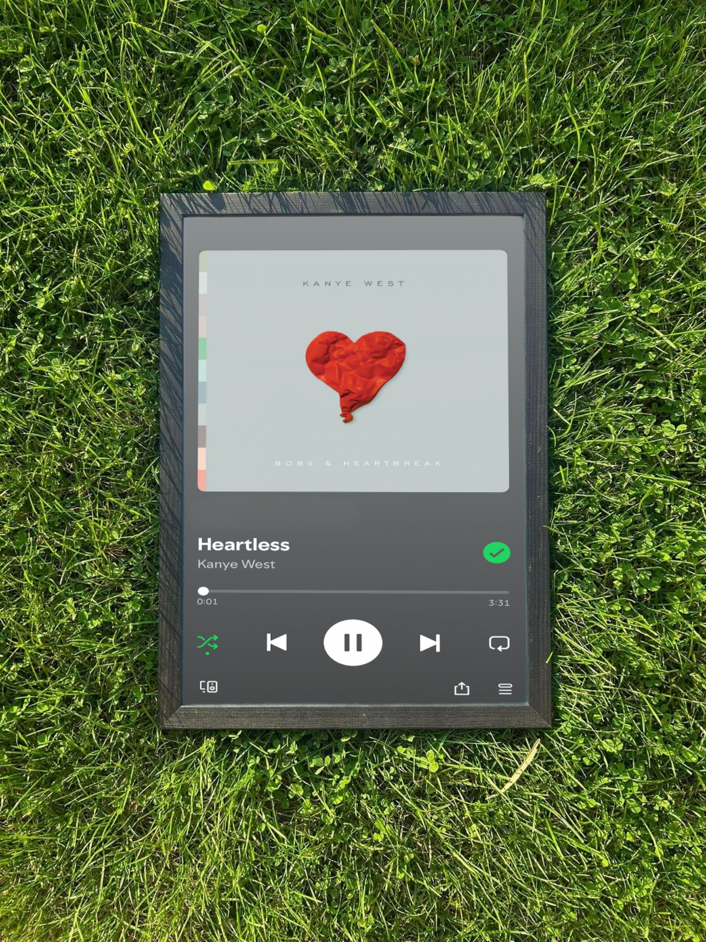 Kanye West - Heartless Plakat