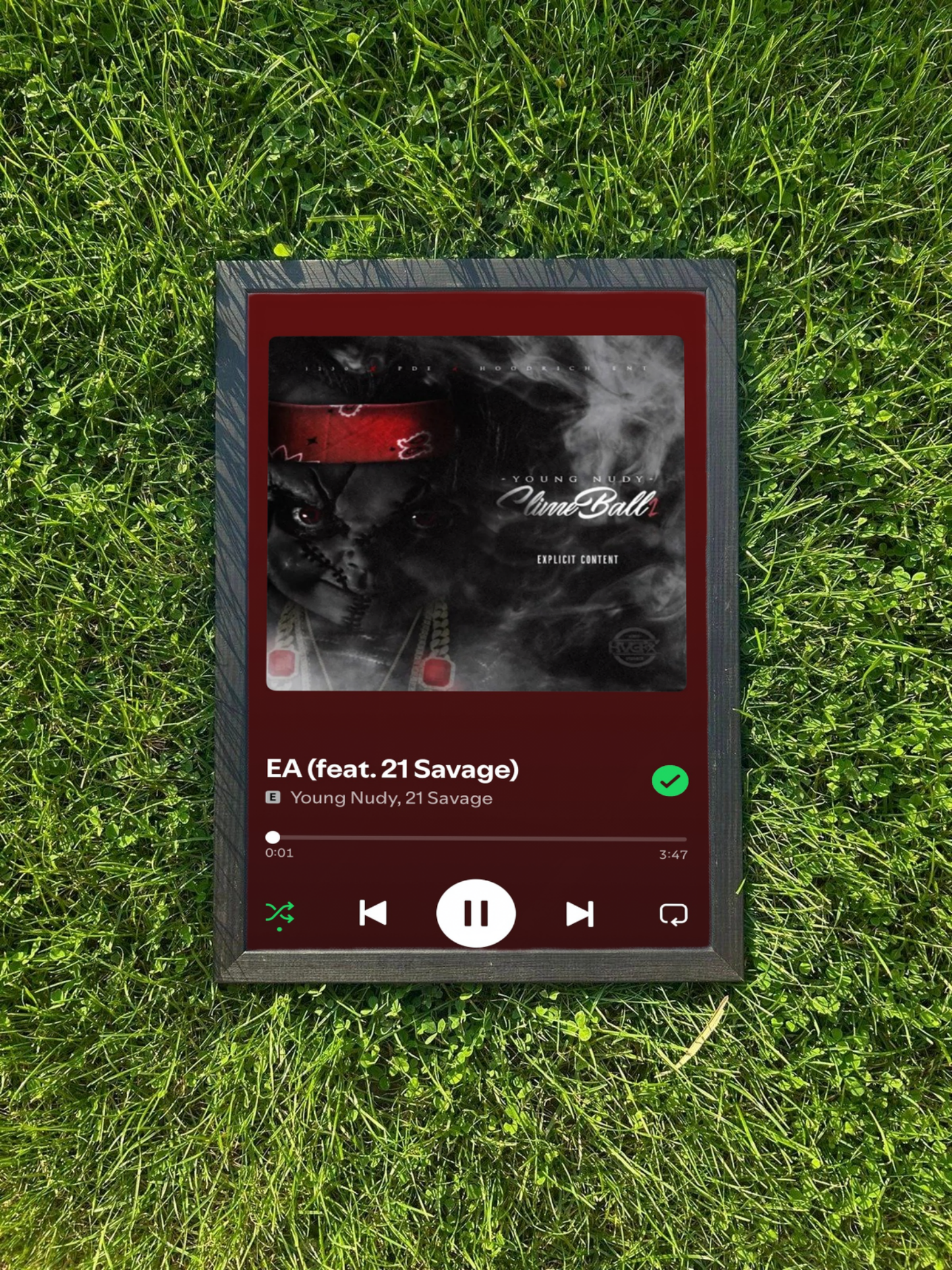 21 Savage - EA Plakat