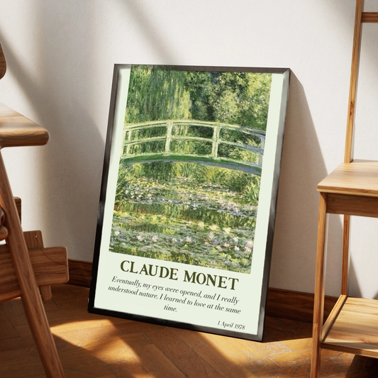 Claude Monet Plakat