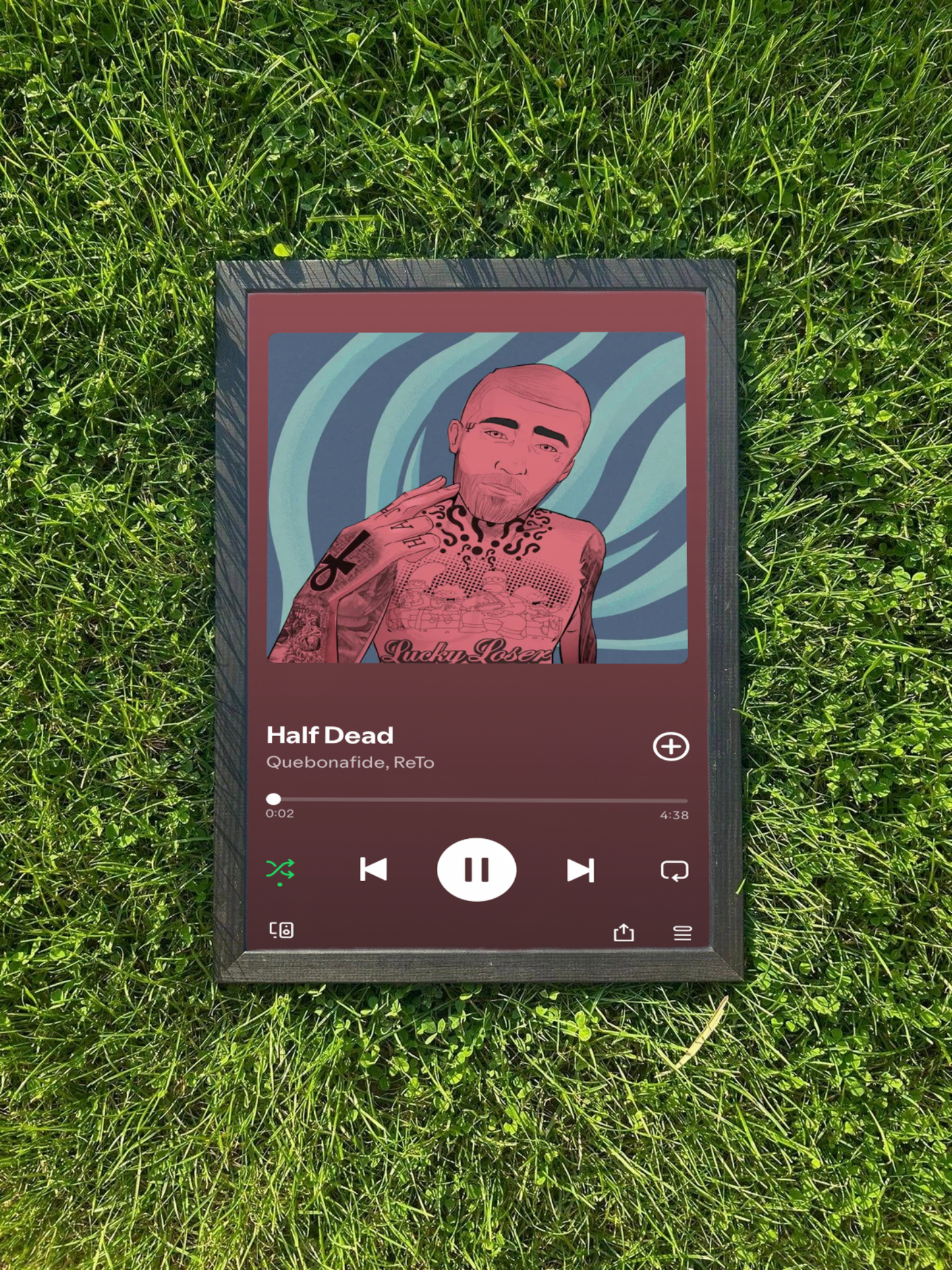 Quebo - Half Dead Plakat