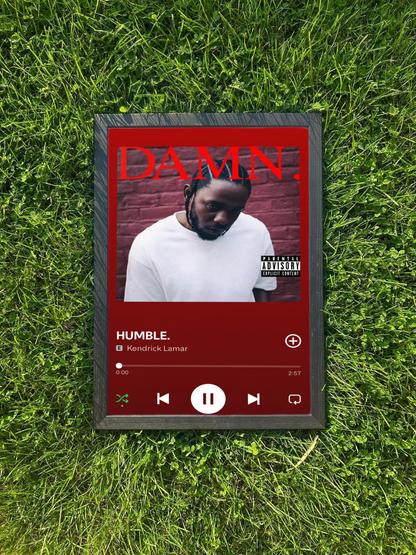 Kendrick Lamar - Humble Plakat