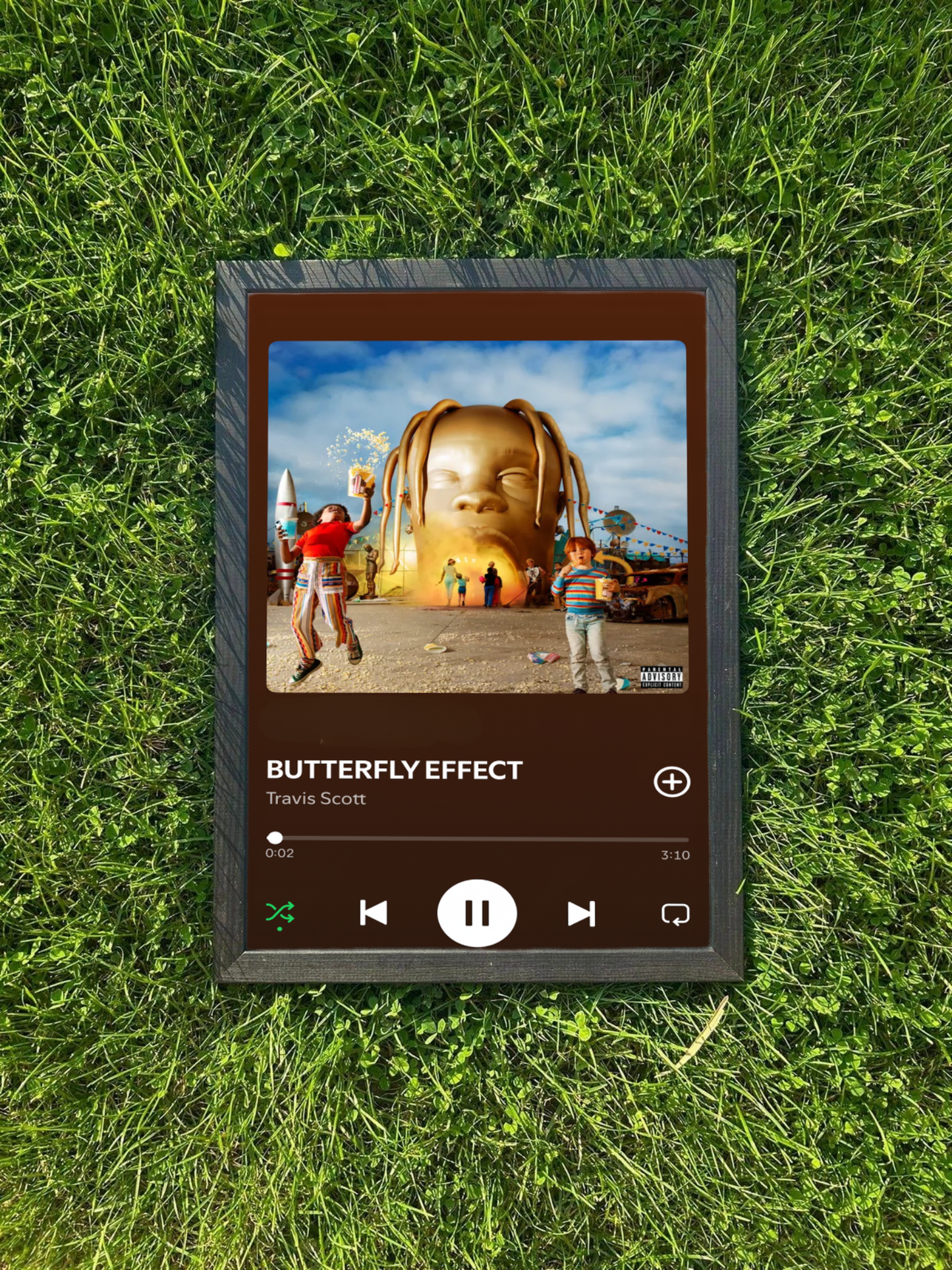 Travis Scott - Butterfly Effect Plakat