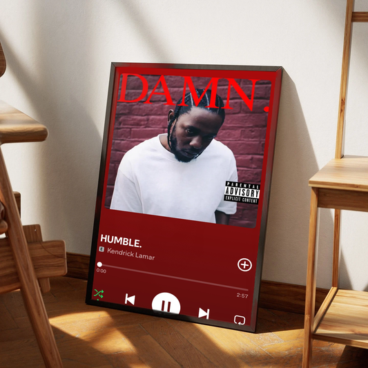 Kendrick Lamar - Humble Plakat