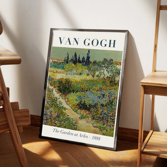 Van Gogh - The Garden at Arles Plakat