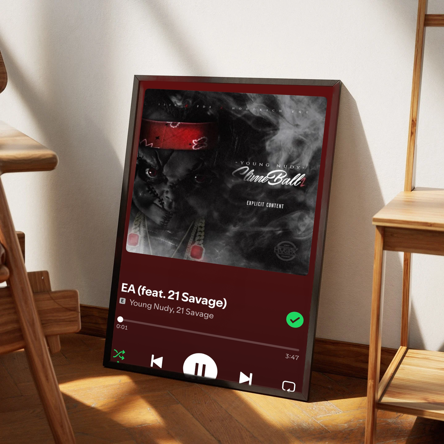 21 Savage - EA Plakat