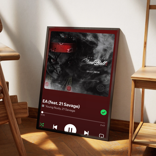21 Savage - EA Plakat