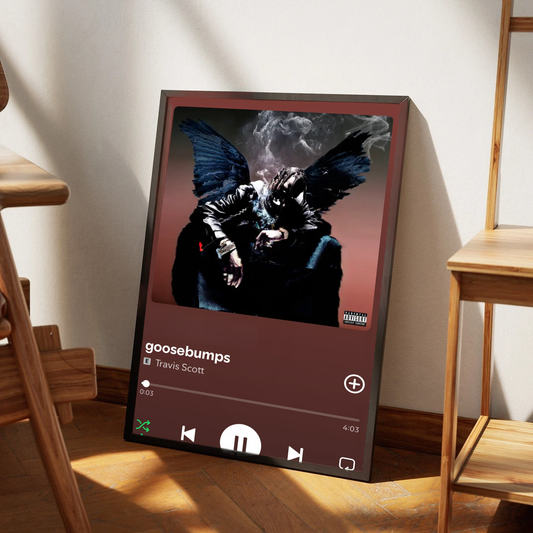 Travis Scott - Goosebumps Plakat