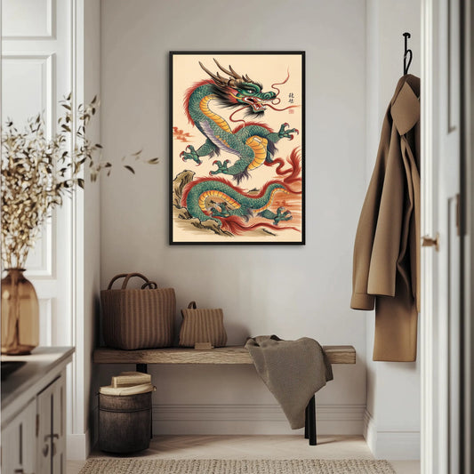 Dragon W Chińskim Stylu 2 Plakat