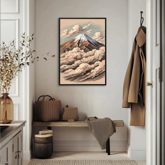 Japońska Góra Fuji Plakat
