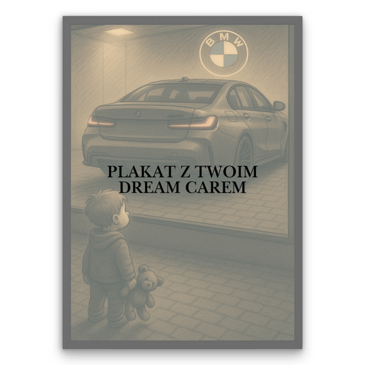 Personalizowany Plakat Dream Car