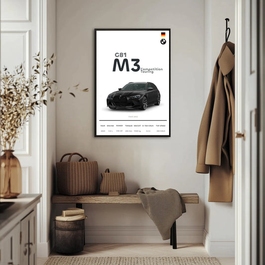 BMW M3 G81 Touring Plakat