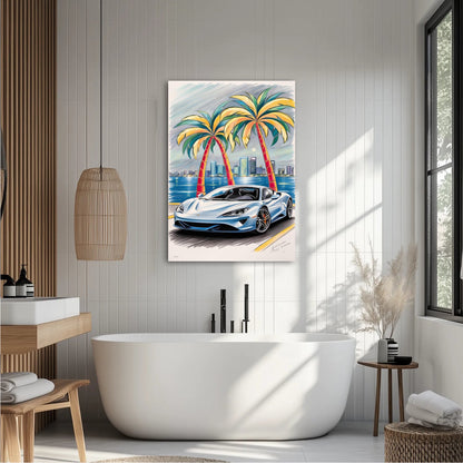 Klimat Nocy w Miami Obraz