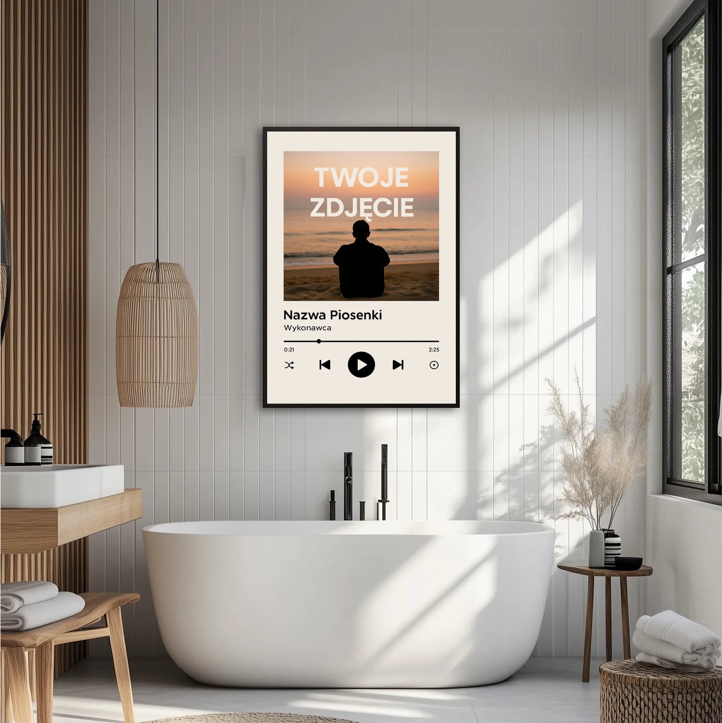 Personalizowany Plakat z Piosenką