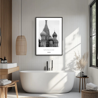 Moscow Russia Plakat