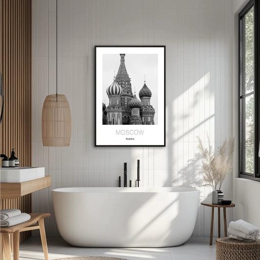 Moscow Russia Plakat