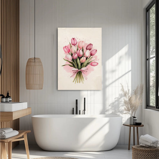 Artystyczne tulipany Obraz