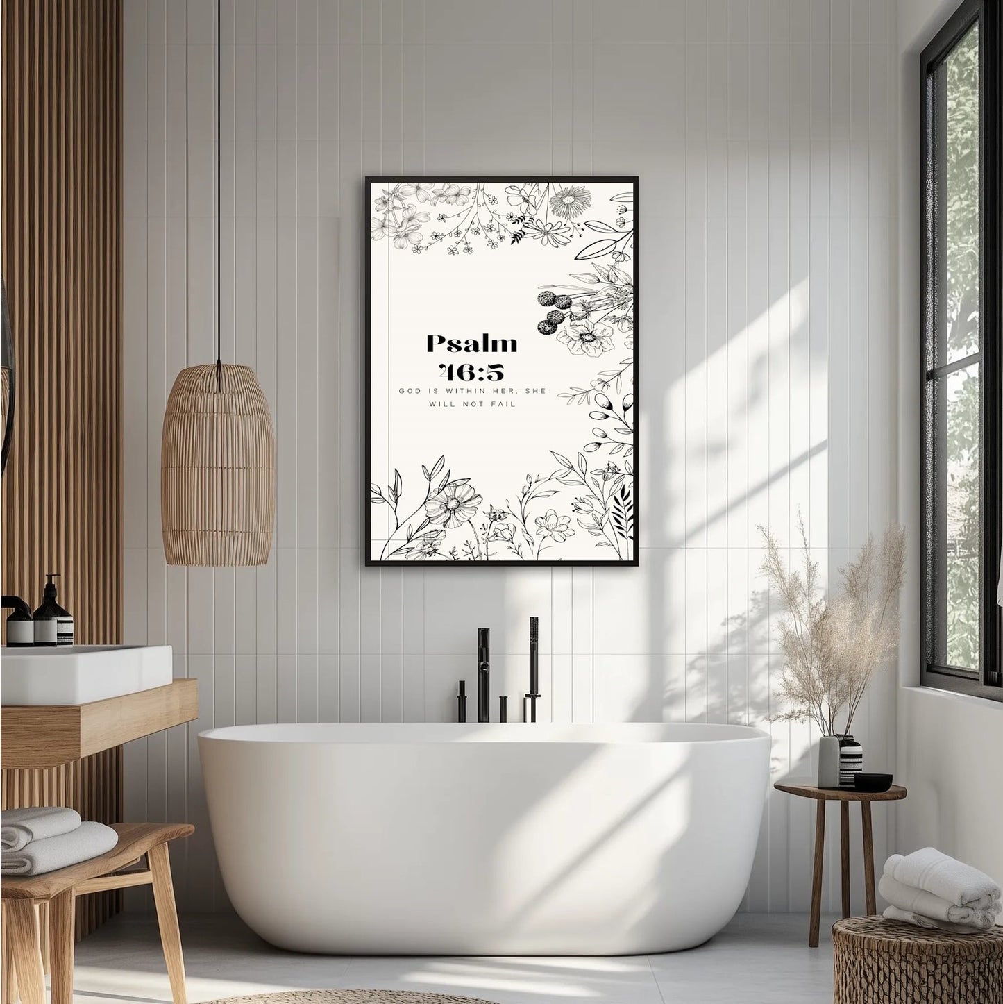 Psalm 46:5 Plakat
