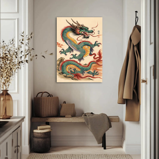 Dragon W Chińskim Stylu 2 Obraz