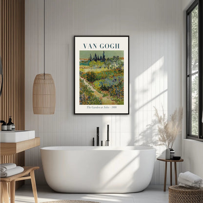 Van Gogh - The Garden at Arles Plakat