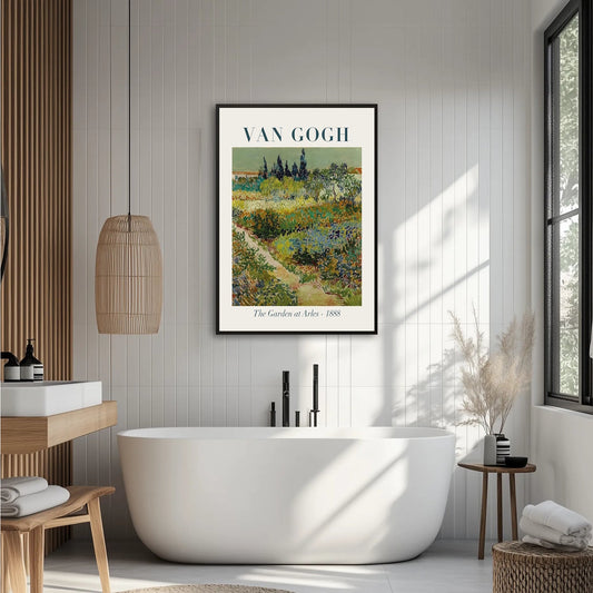 Van Gogh - The Garden at Arles Plakat