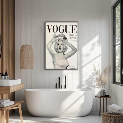 Vogue Marilyn Monroe Plakat