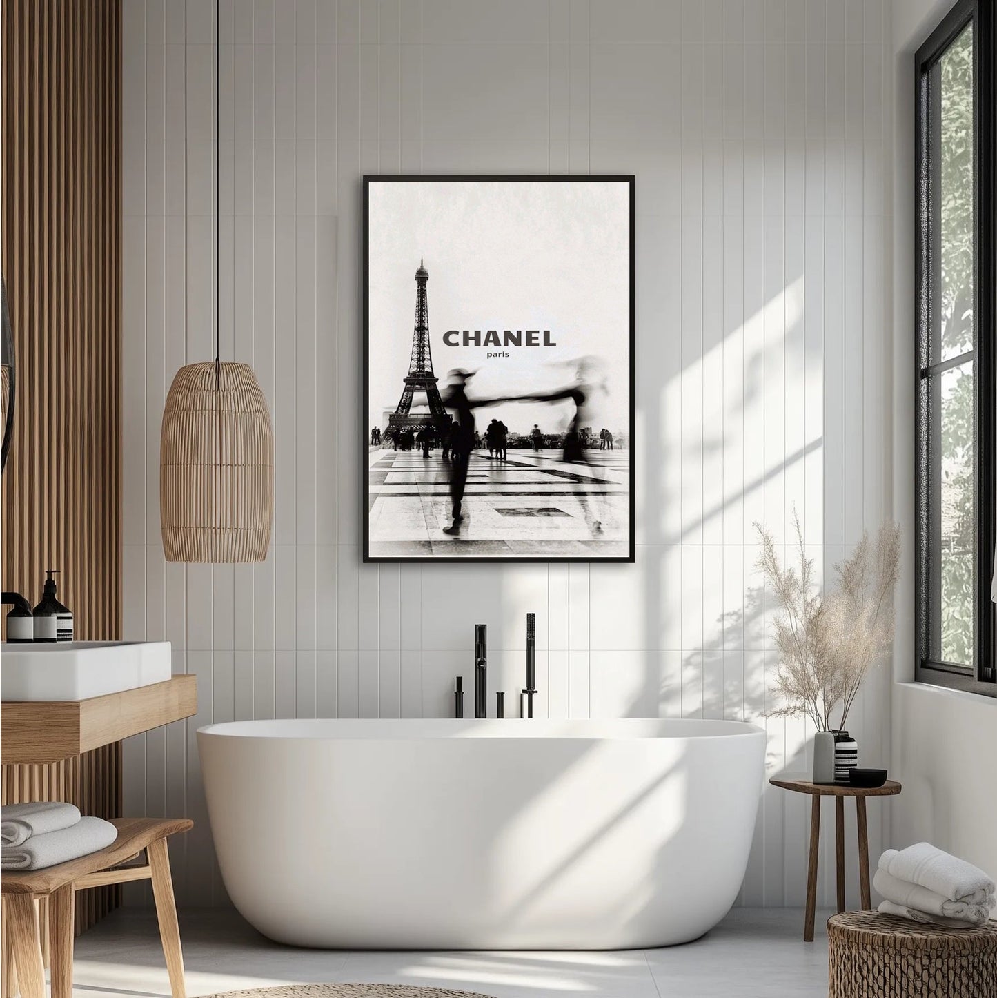 Paryska esencja Chanel Plakat