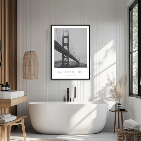 San Francisco The United States Plakat