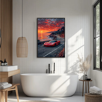 Koenigsegg Jesko Tropikalny Blask Plakat