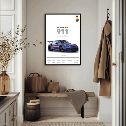 Porsche 911 GT3 RS Plakat