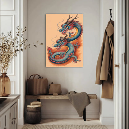 Dragon W Chińskim Stylu Obraz