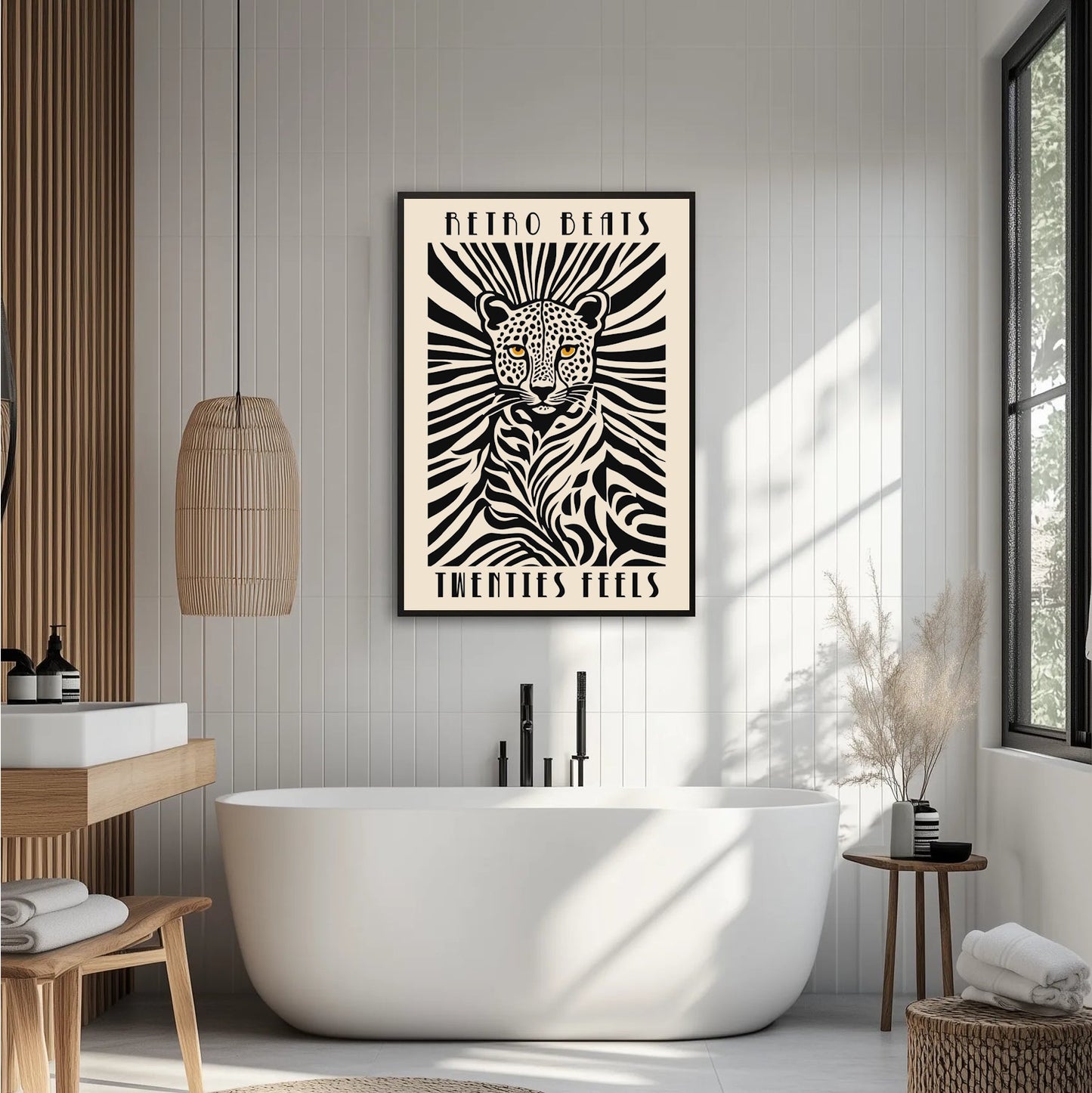 Retro Roar Plakat