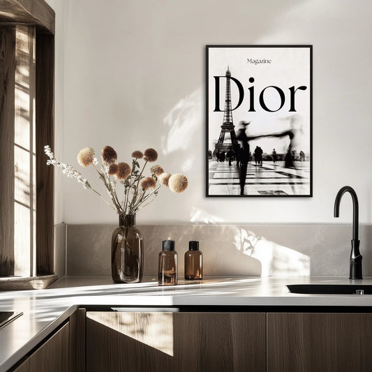 Magazine Dior Plakat