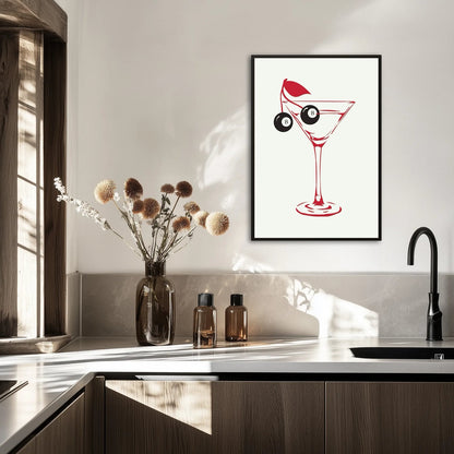 Ósemka w kieliszku Plakat
