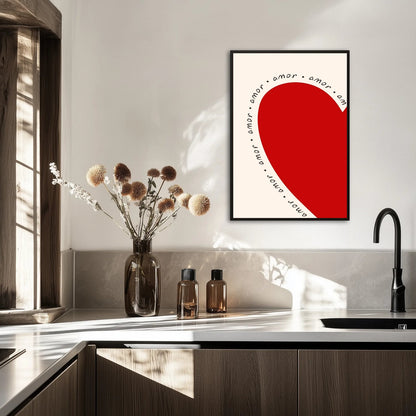 Serce amore mio Plakat