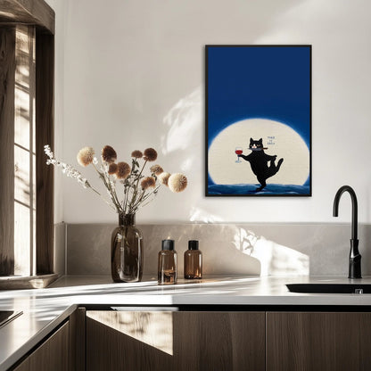 Kocia równowaga Plakat